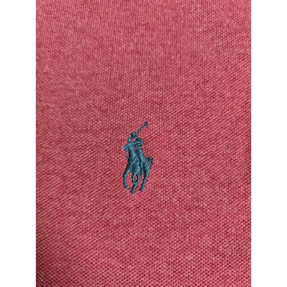Polo Ralph Lauren Men's Classic Fit Short Sleeve Polo Shirt Red Size XL Emb Pony